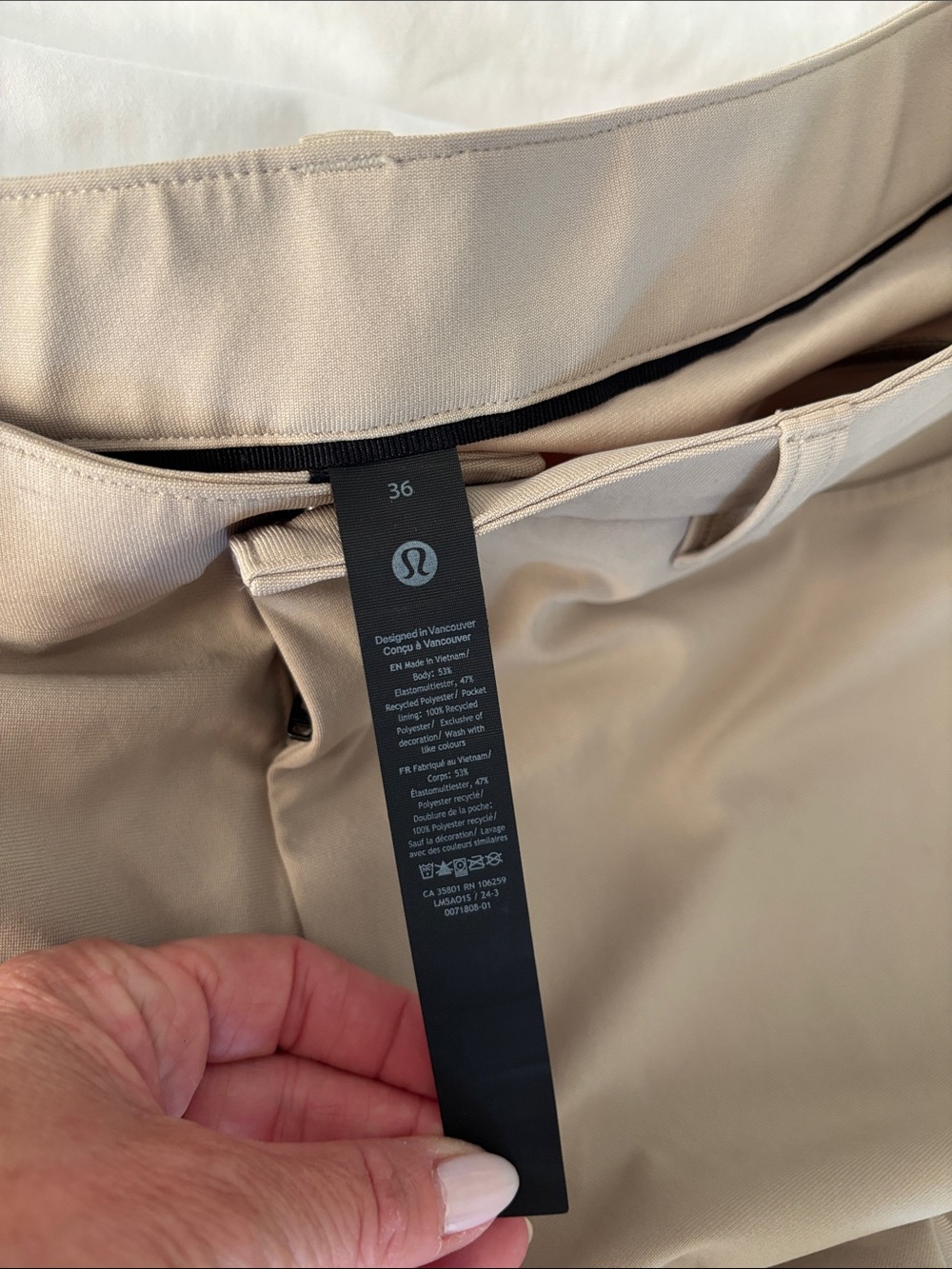 lululemon athletica Beige/Tan Chinos